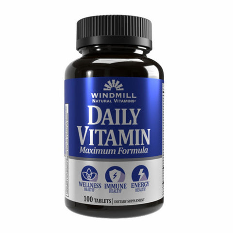 Windmill Health, Daily-Vitamin Maximum Formula, 100 Tabs