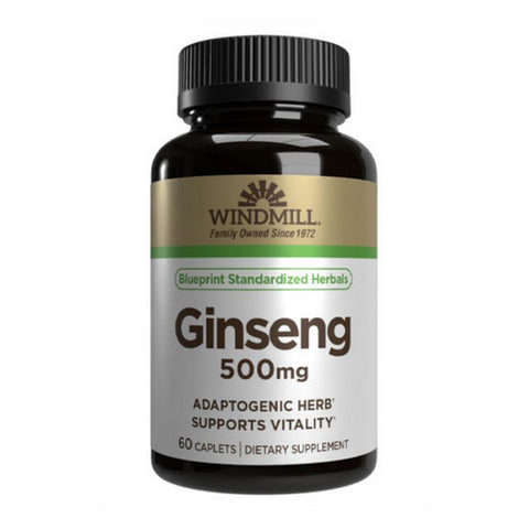 Windmill Health, Ginseng, 500 mg, 60 Caps