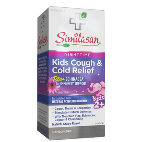 Similasan, Kids Cough & Cold Relief Nightime Grape, 4 Oz