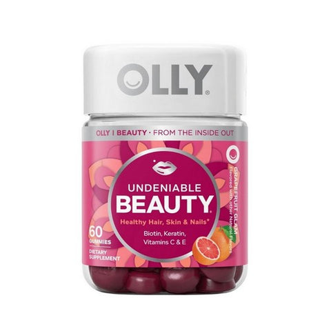 Olly, Undeniable Beauty Graprefruit Glam, 60 Count