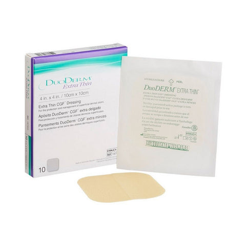 Convatec, Thin Hydrocolloid Dressing Film Backing 4 X 4 Inch 187955, Count of 1