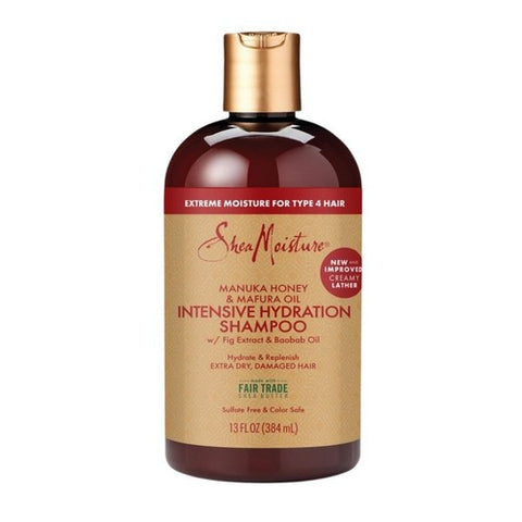 Shea Moisture, Manuka Honey & Marufa Oil Intensive Hydration Shampoo, 13 Oz