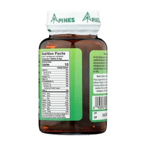 Pines Wheat Grass, Pines Wheat Grass, 500 MG, 100 Tabs