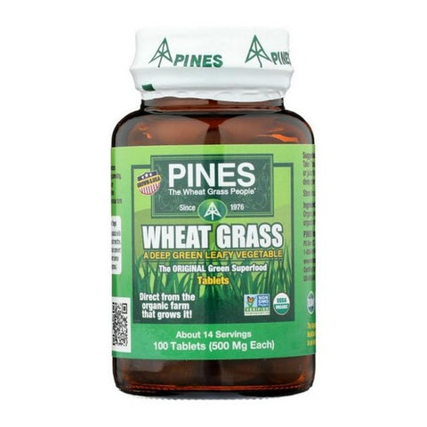 Pines Wheat Grass, Pines Wheat Grass, 500 MG, 100 Tabs