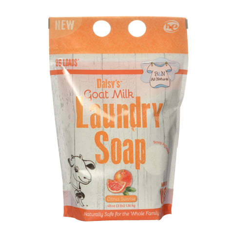 Brooke & Nora, Daisy's Goat Milk Laundry Soap, Citrus Sunrise 48 Oz
