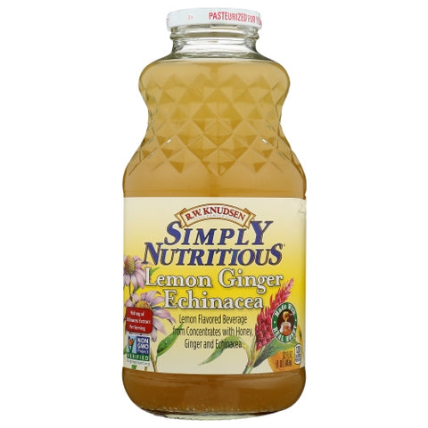 Juice Sn Lmn Gngr Echinac Case of 6 X 32 Oz by Knudsen