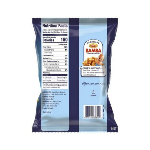Osem, Bamba Peanut Snacks, 3.5 Oz(Case Of 12)