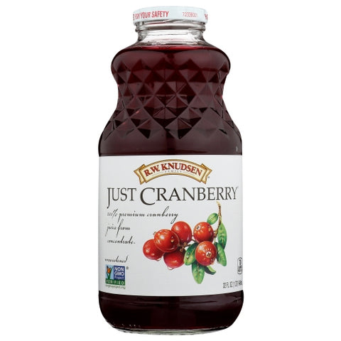 Juice Just Cranbry Case of 6 X 32 Oz by Knudsen