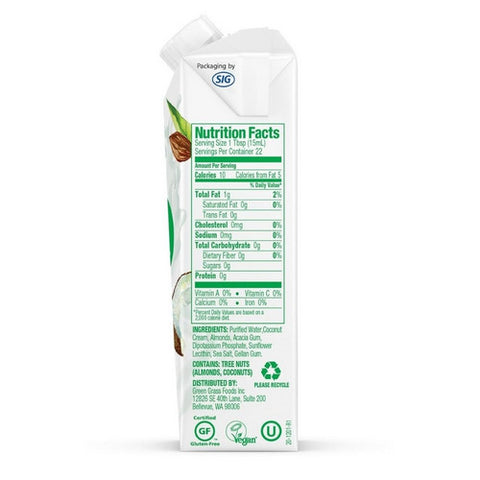 Nutpods, Original Almond and Coconut Unsweetened and Dairy-Free Creamer, 11.2 Oz(Case Of 12)