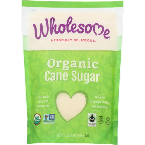 Wholesome, Organic Cane Sugar, Case of 12 X 32 Oz