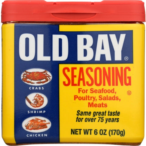 Old Bay, Seasoning Can, 6 Oz