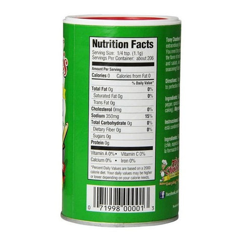 Tony Chachere's, Ssnng Creole, Case of 6 X 8 Oz