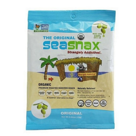 Sea Snax, Seaweed Snk Olive 5Ct, 0.54 Oz(Case Of 16)