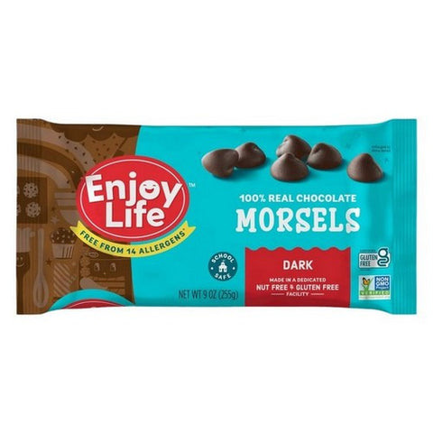 Enjoy Life, Dark Chocolate Morsels, 9 Oz(Case Of 12)