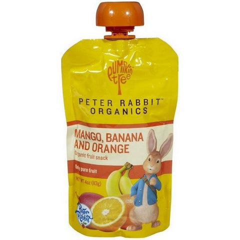 Peter Rabbit, Mango  Banana & Orange Puree, 4 Oz(Case Of 10)