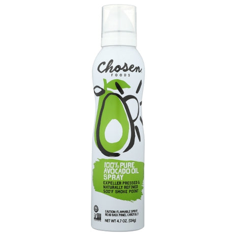 Chosen Foods, Oil Avocado Spray Pure, 140 ml