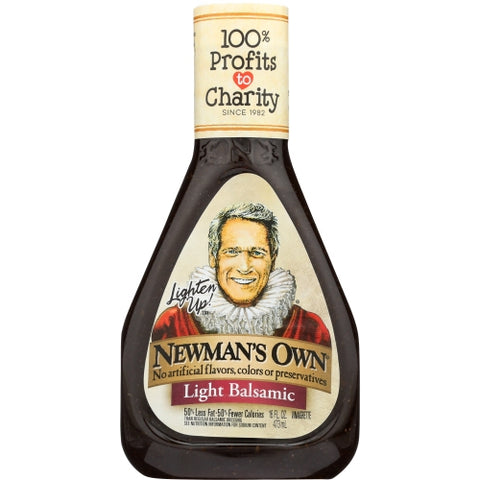 Newman's Own, Lighten Up! Light Balsamic Vinaigrette, 16 Oz