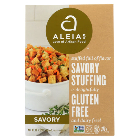 Aleias, Gluten Free Savory Stuffing Mix, 10 Oz(Case Of 6)