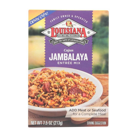 Louisiana Fish Fry, Jambalaya Mix, 7.5 Oz(Case Of 6)