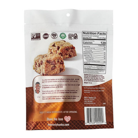 E&Cs Snacks, Cookie Otml Choc Chip Gf, 6 Oz(Case Of 6)