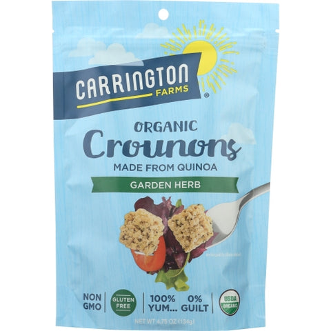 Carrington Farms, Crounons Garden Herb, 4.75 Oz(Case Of 6)