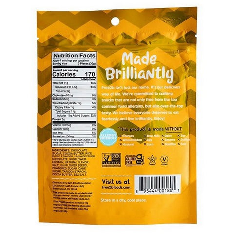 Free2B Foods, Choc Cup Rice Mini, 4.2 Oz(Case Of 6)