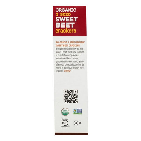 Rw Garcia, Cracker Sweet Beet Org, 5.5 Oz(Case Of 6)