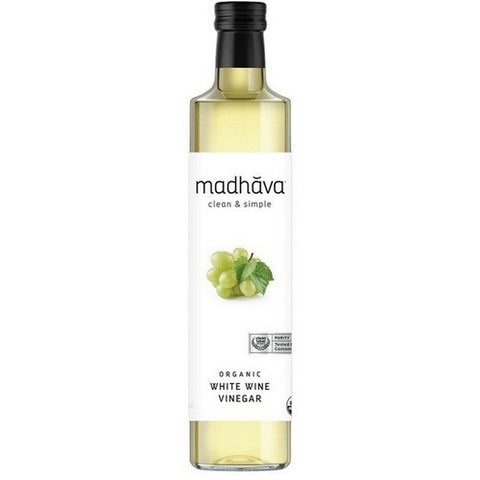 Madhava Honey, Vinegar White Wine, 500 Ml(Case Of 6)