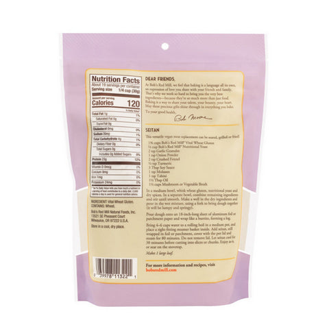 Bobs Red Mill, Wheat Flour Gluten, 20 Oz(Case Of 4)