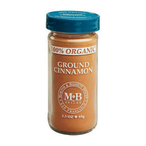 Morton & Bassett, Cinnamon Grnd Org, 2.3 Oz(Case Of 3)