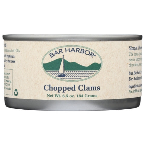 Bar Harbor, Clam Chopped, 6.5 Oz