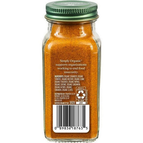 Simply Organic, Organic Curry Powder, 3 Oz(Case Of 6)