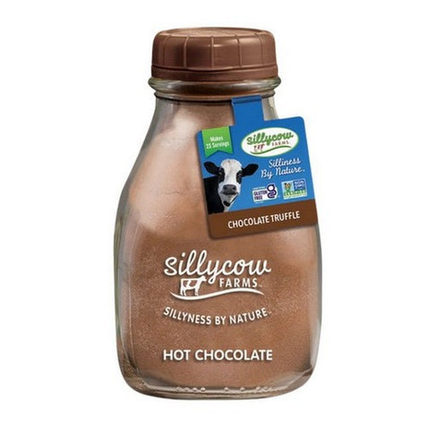 Sillycow, Hot Chocolate Chocolate Truffle, 16.9 Oz(Case Of 6)