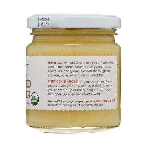 Ginger People, Organic Minced Ginger, 6.7 Oz(Case Of 12)