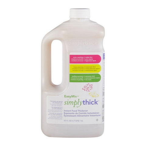 Simplythick, Food And Beverage Thickener Easy Mix Unflavored Level 3 Liquidized, 1.6 Liter, Box Of 1