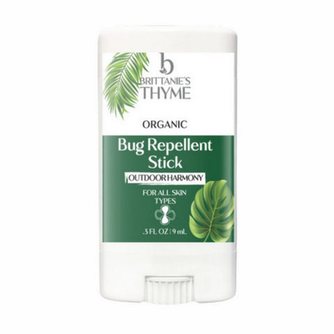 Brittaine's Thyme, Organic Outdoor Harmony Bug Repellent Stick, 0.48 Oz