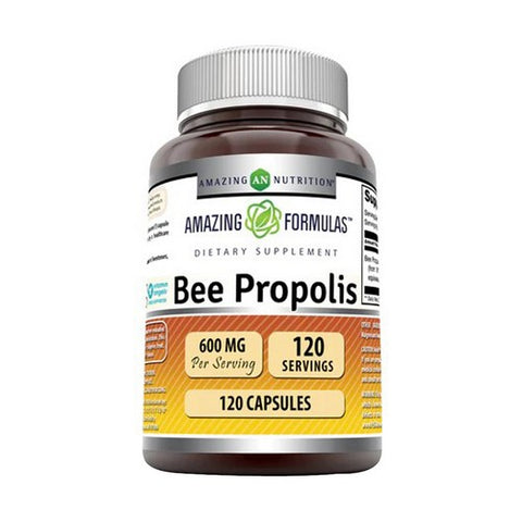 Amazing Nutrition, Amazing Formulas Bee Propolis, 600 mg, 120 Caps
