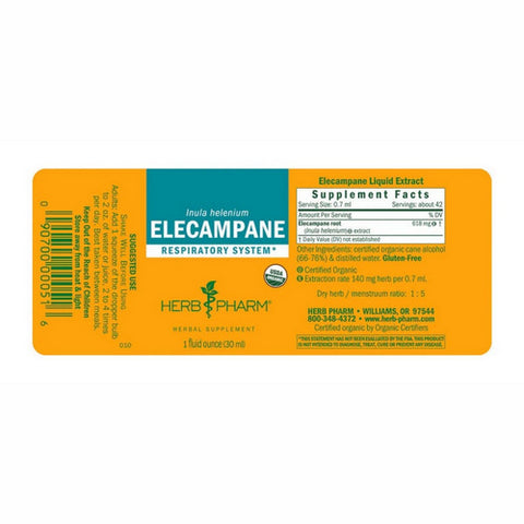 Herb Pharm, Elecampane, 1 Oz
