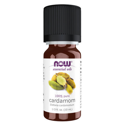 Now Foods, 100% Pure Cardamom Oil, 10 Ml
