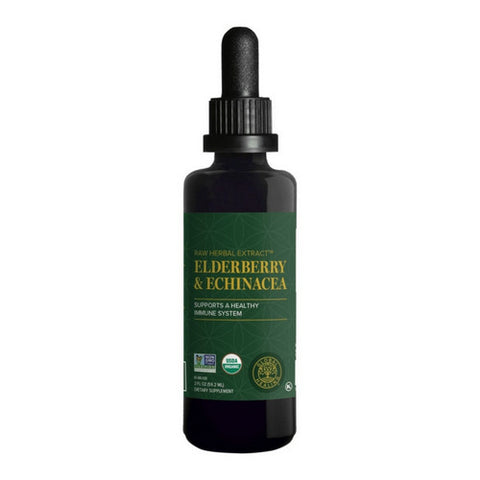 Global Healing Center, Elderberry & Echinacea, 2 Oz