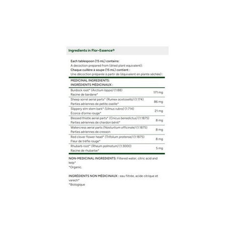 Flora, Organic Detox Tea Flor Essence, 32 Oz