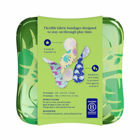 Welly, Bravery Badges Flex Fabric Floral Pattern Bandages, 48 Count