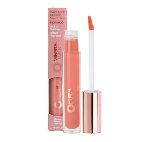 Mineral Fusion, Hydro-Shine Lip Gloss Monaco, .15 Oz