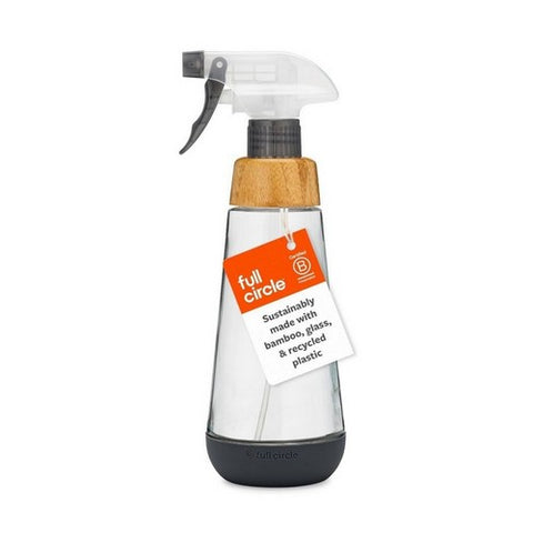 Glass Spray Bottle Gray 16 Oz by Full Circle Home