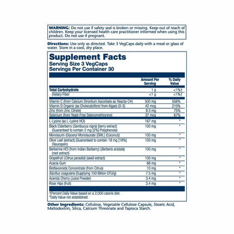 Solaray, Immufight Immune Response, 90 Veg Caps