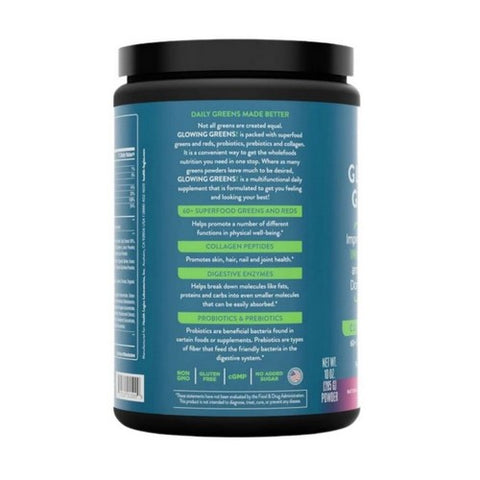 Health Logics, Glowing Greens, 285 Grams