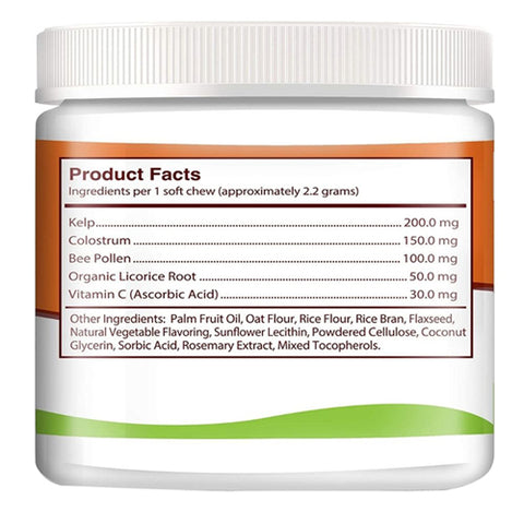 Herbion Naturals, Allergy + Immune Dog Chews, 120 Count