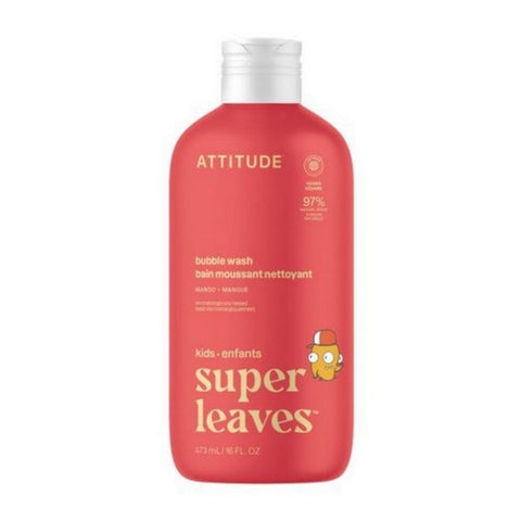 Attitude, Little Leaves Bubble Bath Mango, 16 Oz