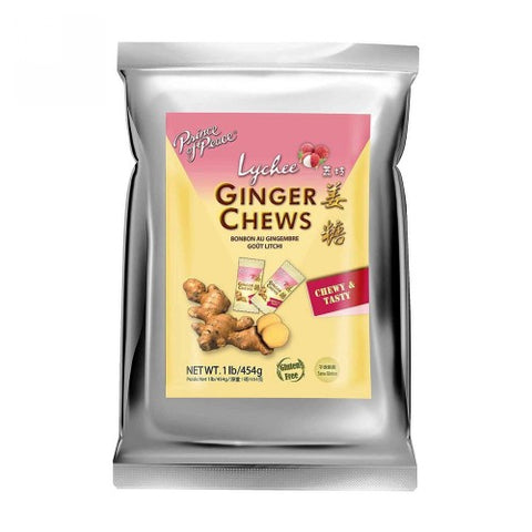 Prince Of Peace, Lychee Ginger Chews, 1 lb