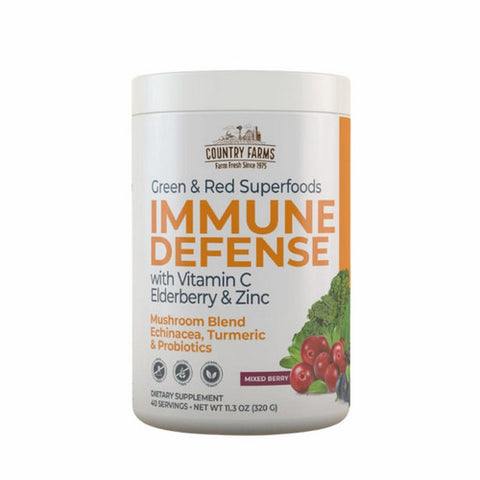 Country Farms, Immune Defense Powder, 11.3 Oz